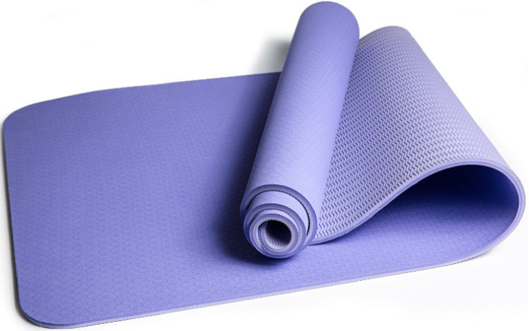 Lengthened Non-slip Two-color Yoga Mat Fitness