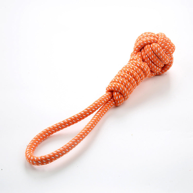 Pet Dog Cotton Rope Player Pull Type