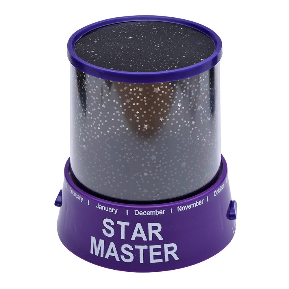 Round Starry Sky Light Night