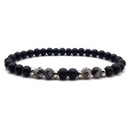 6mm Stone Bracelet Charm Classic