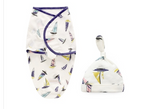 Newborn Swaddle Sack & Hat