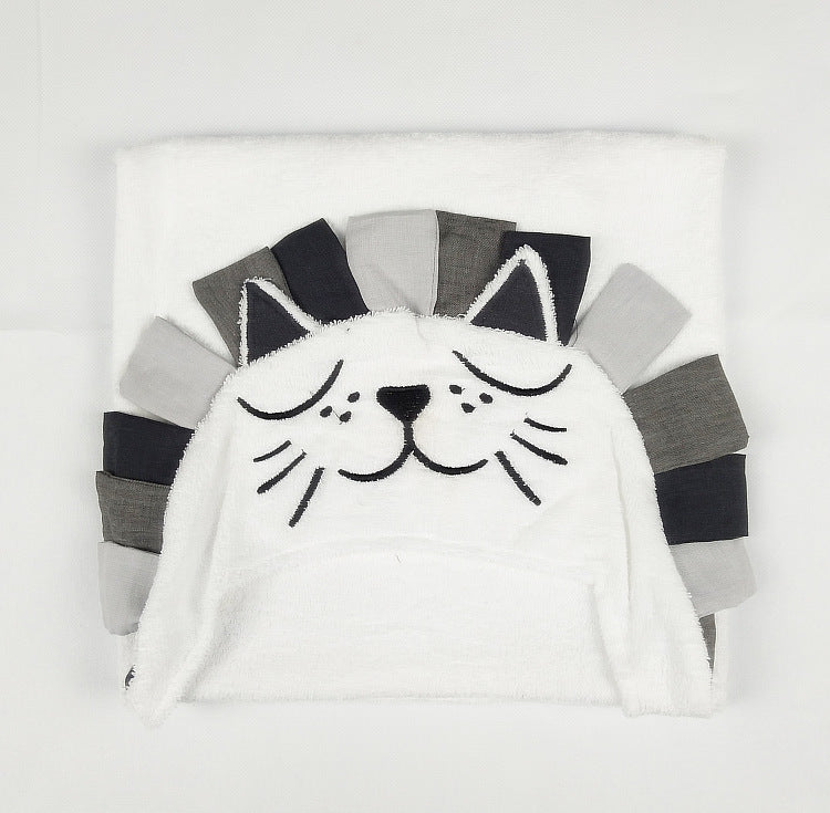 Animal Hooded Baby Bath Towel