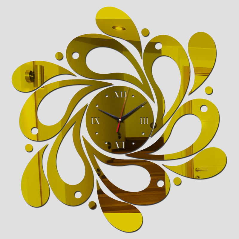 Mirror Wall Clock
