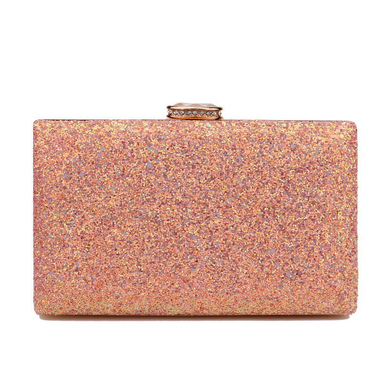 Sequin Evening Clutch Bag