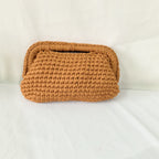 Hand-crocheted Clutch Bag