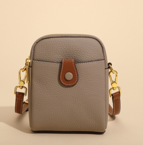Lychee Pattern Mobile Phone Bag Small High