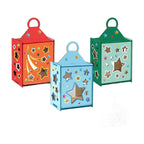 3-piece Star-shaped Lantern Craft Kit Wooden Decor