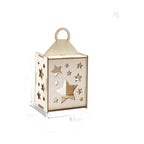 3-piece Star-shaped Lantern Craft Kit Wooden Decor