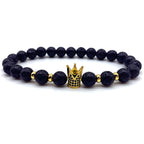 Luxurious Crown Charm Bracelet