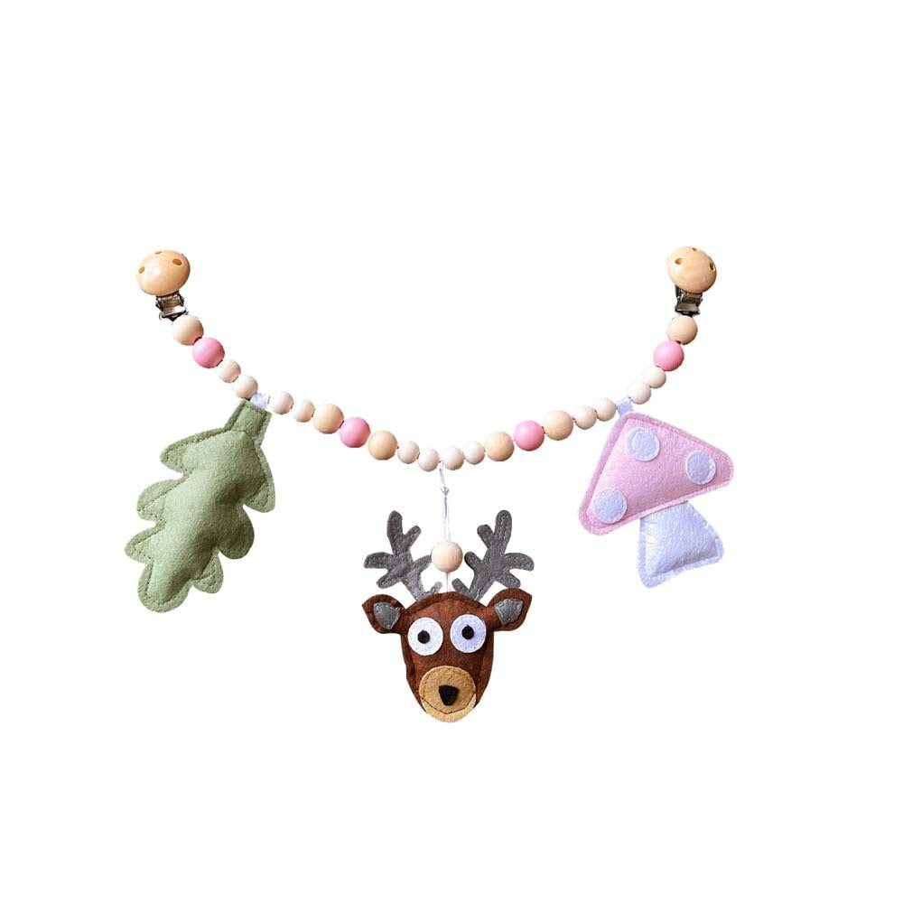 Felt Stroller Toy Chain