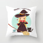 Printed Throw Pillow Cushion Cover