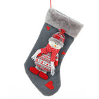 Large Gnome Christmas Stocking