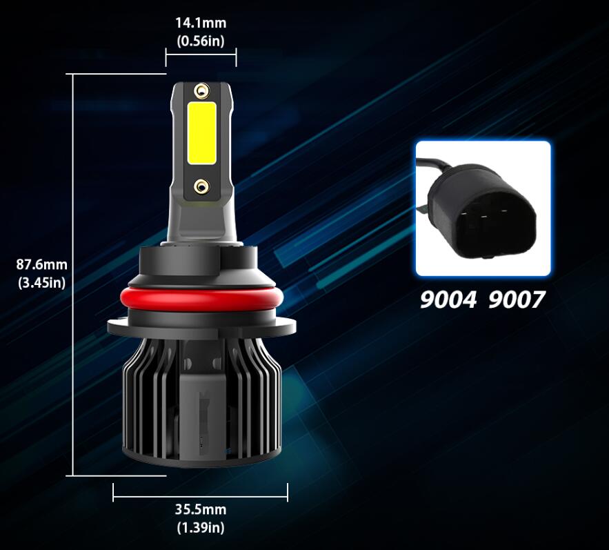 Car LED Headlight Bulbs 6000k Auto Headlamp
