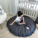 Round Ruffle Baby Play Mat
