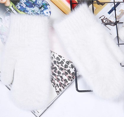 Angora Wool Gloves