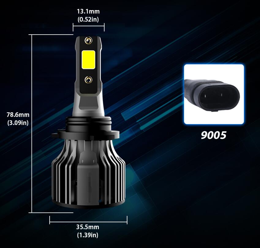 Car LED Headlight Bulbs 6000k Auto Headlamp