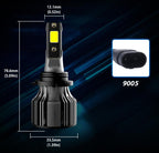 Car LED Headlight Bulbs 6000k Auto Headlamp