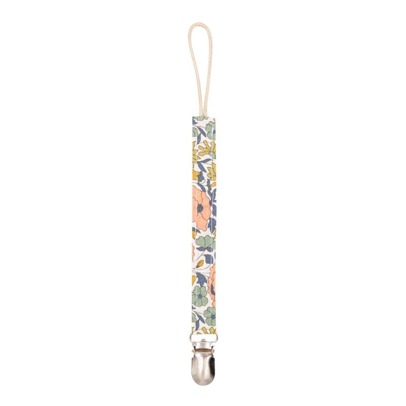 Cotton Print Pacifier Clip