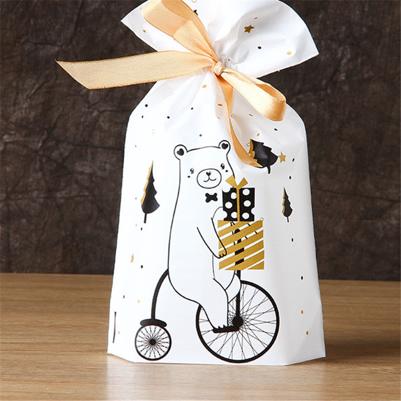 Christmas Drawstring Gift Bags (50 pcs)