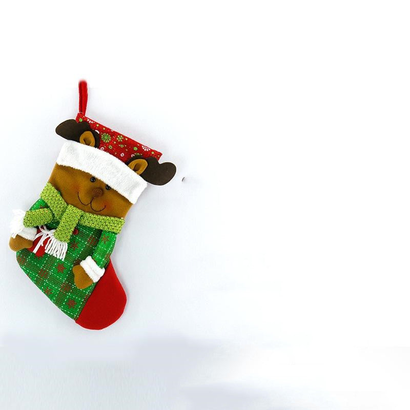 Knitted Christmas Stocking Ornament