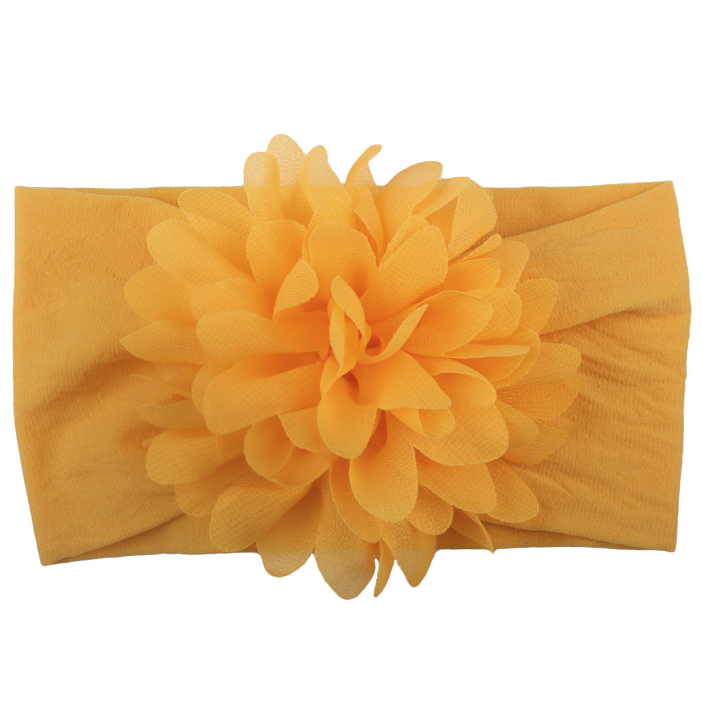 Chiffon Flower Baby Headband