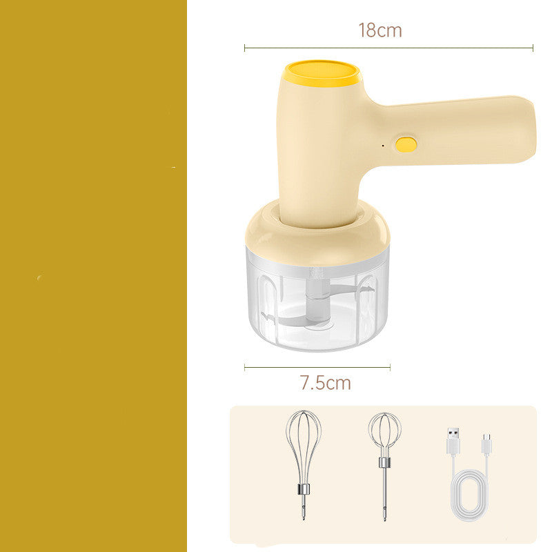 2-in-1 Electric Garlic Chopper