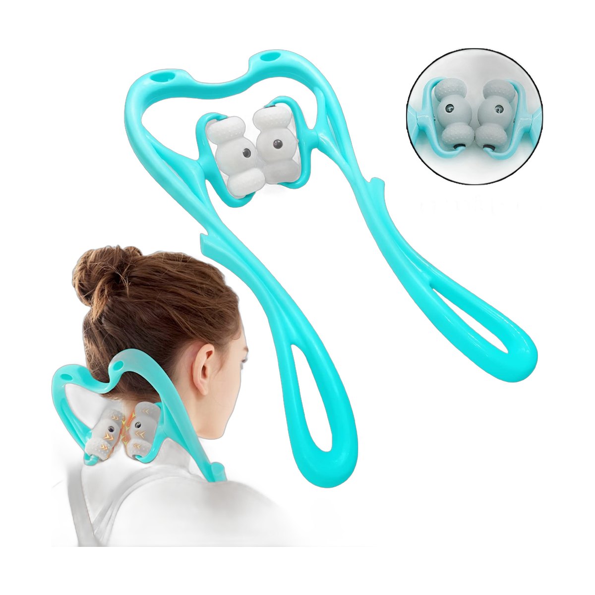 360° Neck Roller Massager
