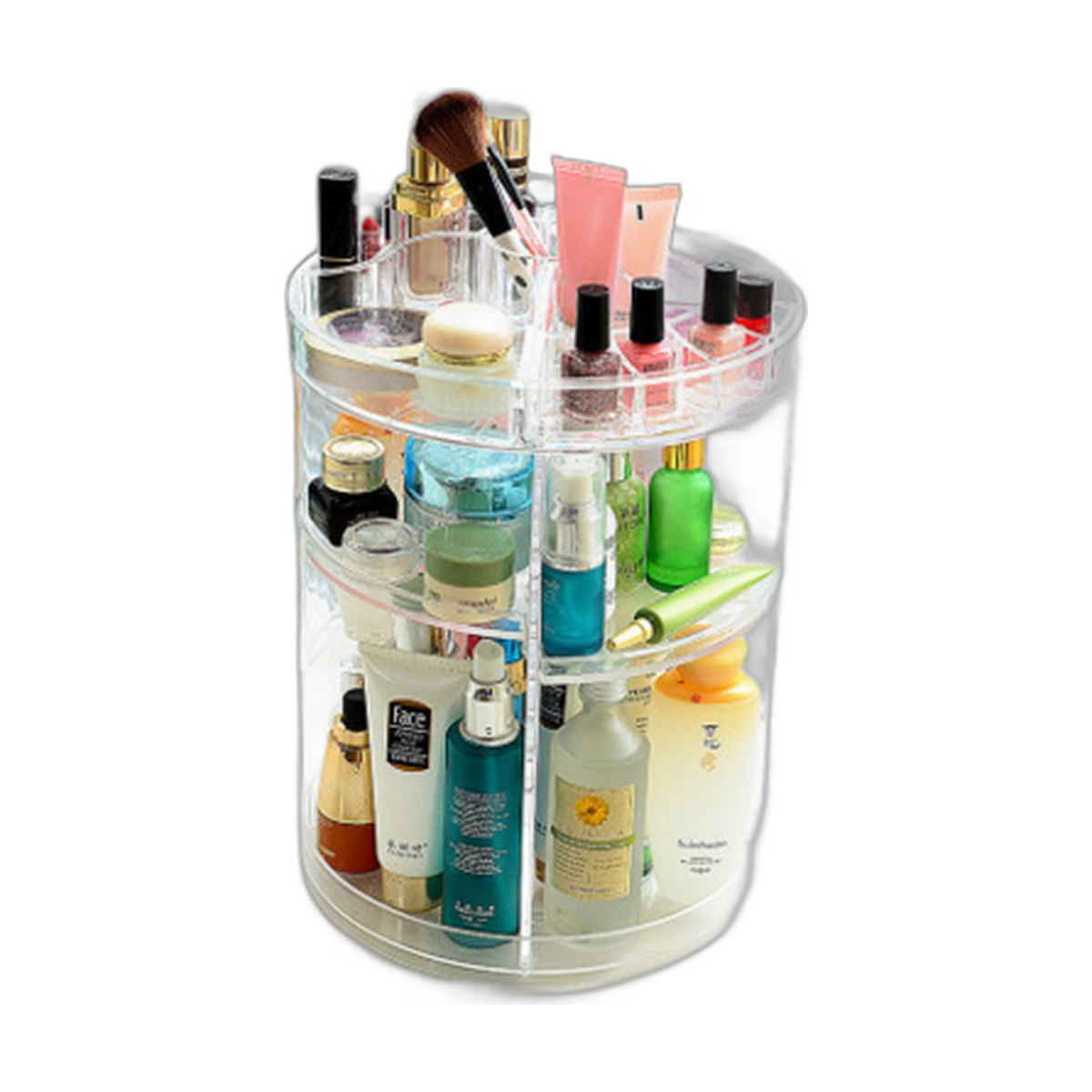 360° Rotating Makeup Storage Case