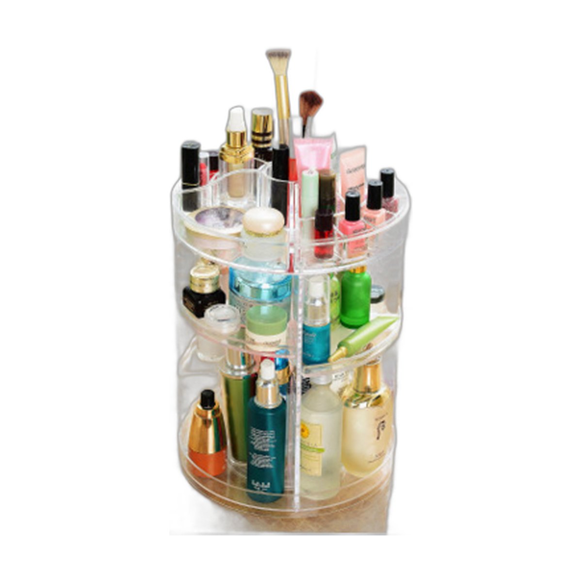 360° Rotating Makeup Storage Case