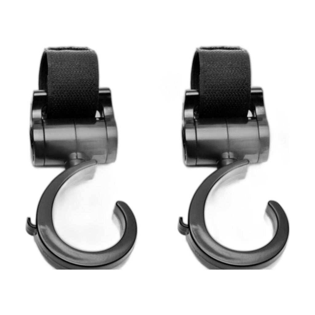 360° Stroller Hooks (2 pcs)
