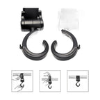 360° Stroller Hooks (2 pcs)