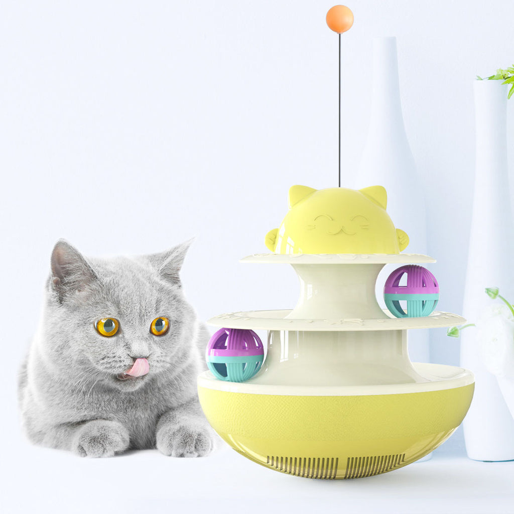 Cat Ball Track Tower