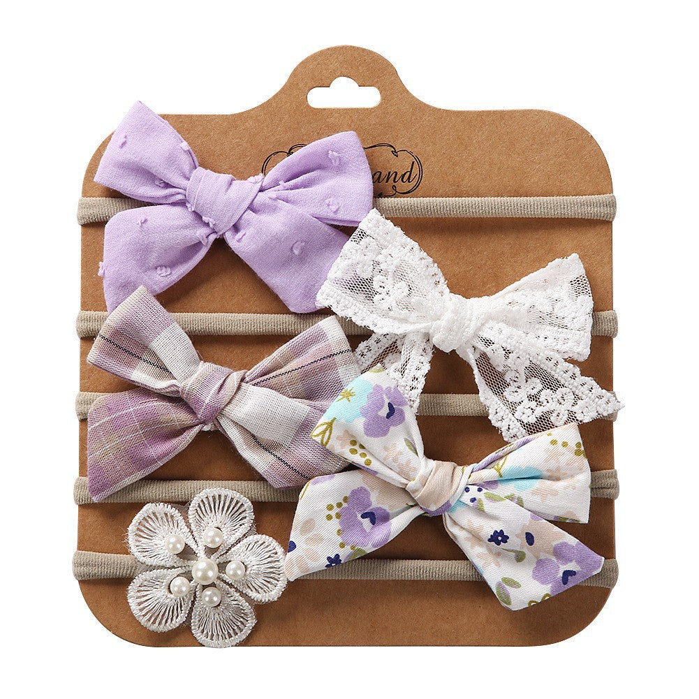 Children's Hair Accessories Handmade DIY Bow Band