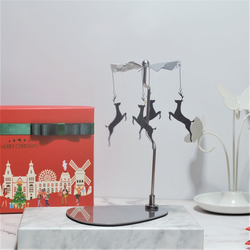 Creative Scented Candles Triangular Tray Rotating Candle