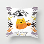Printed Throw Pillow Cushion Cover