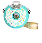 Portable Donut Water Bottle Tritan Plastic Straw