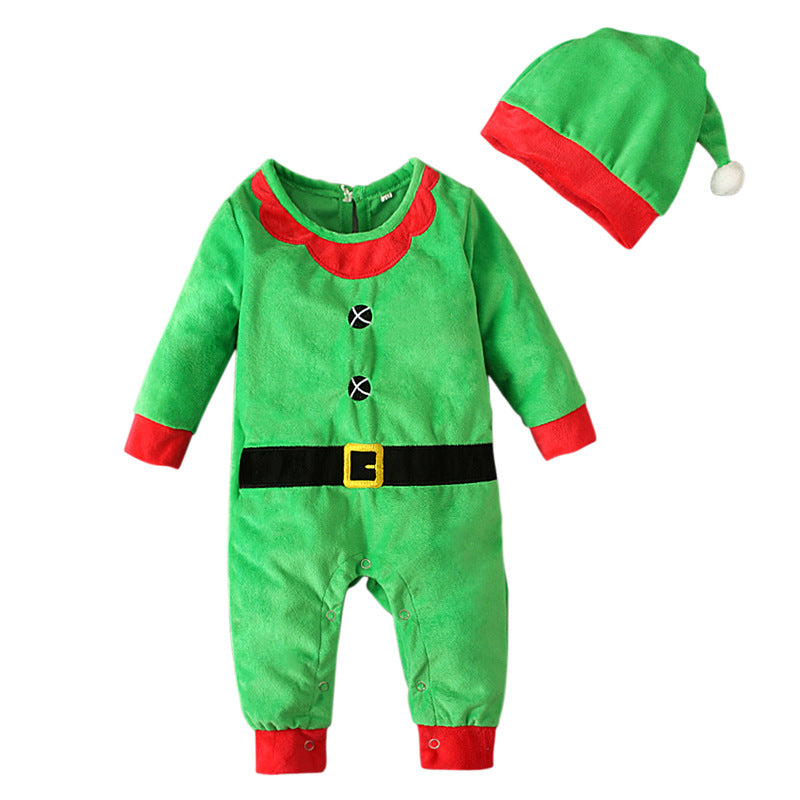 Baby Santa Romper with Hat