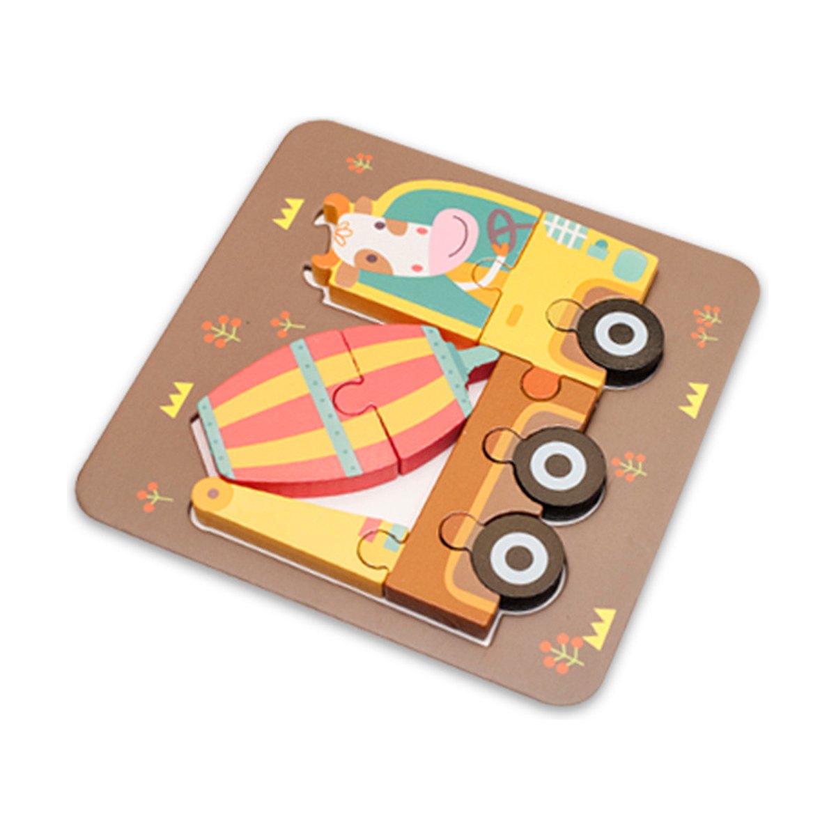 3D Animal Wooden Puzzle