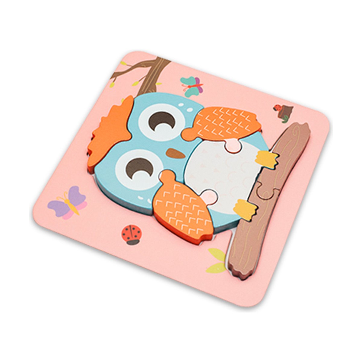 3D Animal Wooden Puzzle