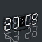 3D Digital LED Wall Clock