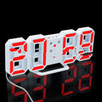 3D Digital LED Wall Clock