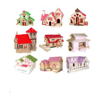3D Puzzle Three-dimensional Wooden