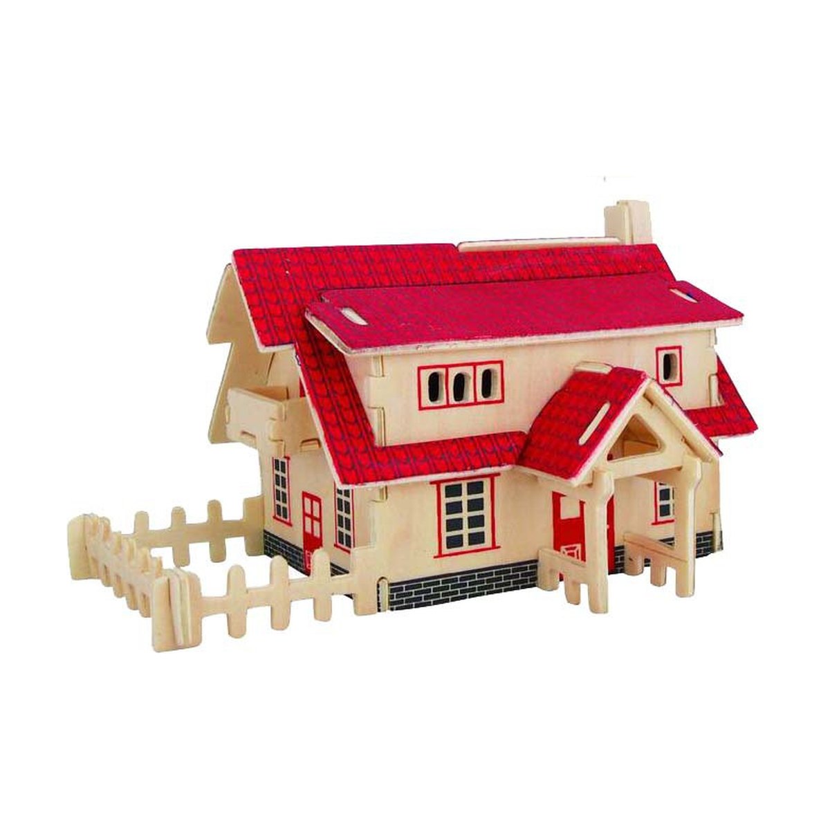 3D Puzzle Three-dimensional Wooden