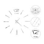 3D Wall Clock 100 cm XXL