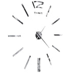 3D Wall Clock 100 cm XXL