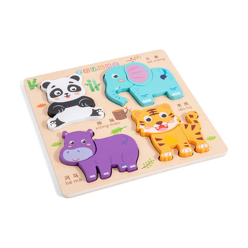3D Wooden Puzzle Model