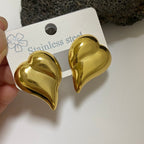 Minimalist Stainless Steel Jewelry Earrings