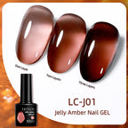 LILYCUTE Amber Jelly Gel Polish – 19 Shades