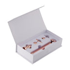 4-in-1 Vibrating Rose Quartz Face Roller