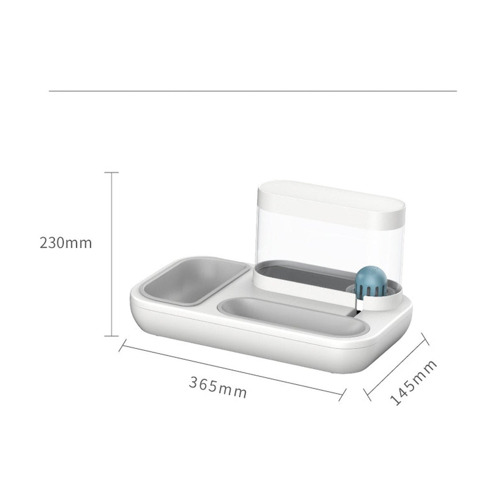 4 Pet Cat Bowl Dog Cats Feeder